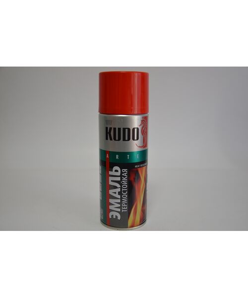 KUDO 5005 эмаль термостойкая   "красная" 400ml.