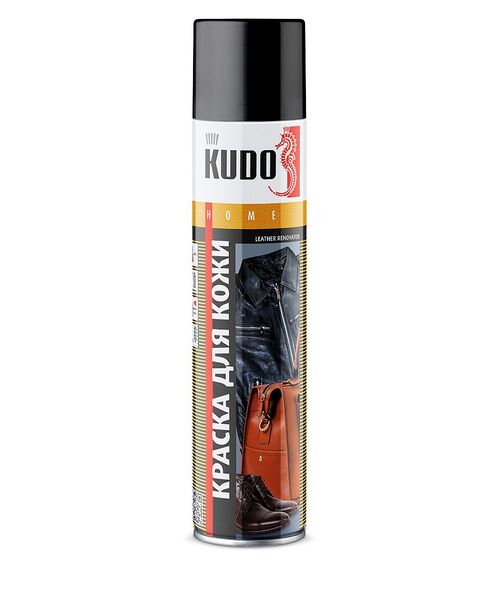 KUDO 5242 краска для гладкой кожи   "коричневая" 300ml.