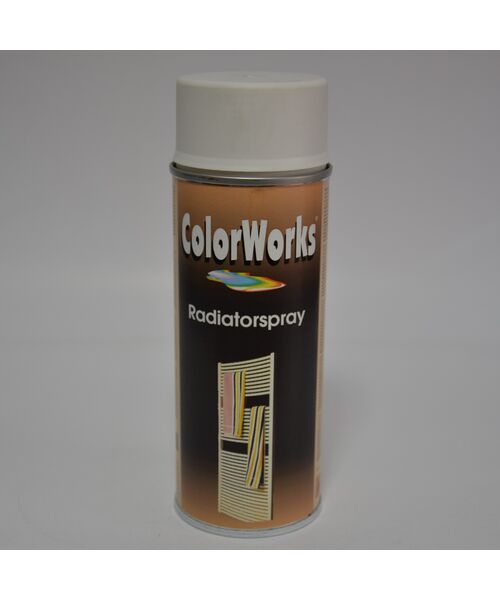 COLOR WORKS 918588 краска для радиаторов полуматовая (белый) 0.4L